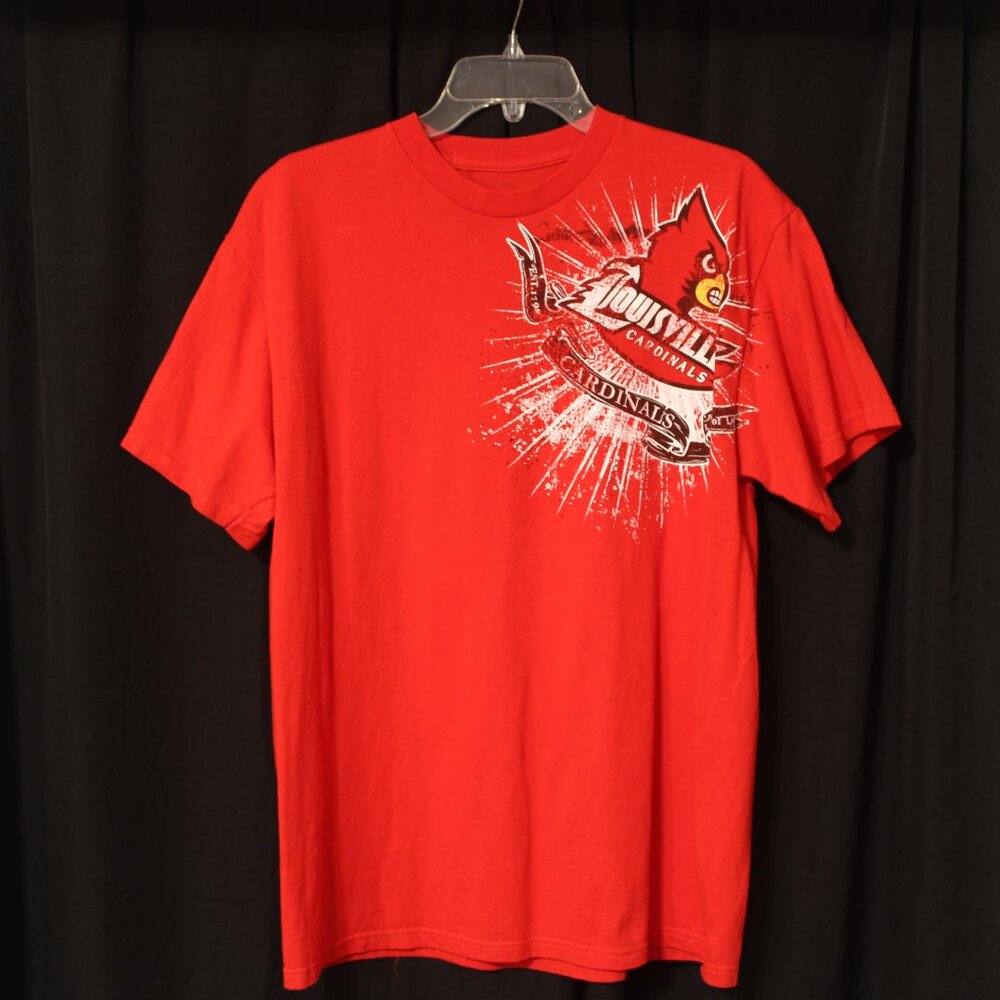Louisville Cardinals Unisex Red Graphic T-Shirt